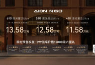 12万级新能源市场再洗牌，埃安N60以标配重构价值底线