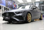 奔驰A35L AMG日本BBS RE-V7轮毂升级