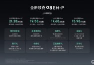 20万级SUV首选 全新领克08 EM-P正式上市